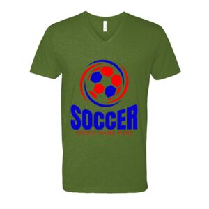 Next Level Fitted CVC V-Neck Tee Thumbnail