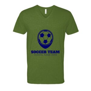 Next Level Fitted CVC V-Neck Tee Thumbnail