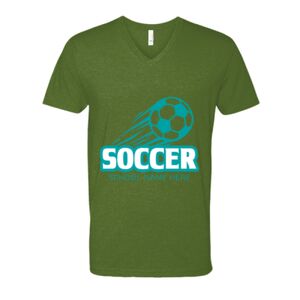 Next Level Fitted CVC V-Neck Tee Thumbnail