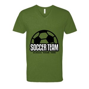 Next Level Fitted CVC V-Neck Tee Thumbnail