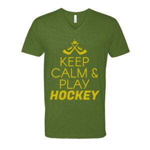 Next Level Fitted CVC V-Neck Tee Thumbnail