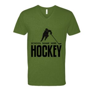 Next Level Fitted CVC V-Neck Tee Thumbnail