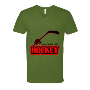 Next Level Fitted CVC V-Neck Tee Thumbnail