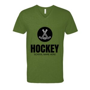 Next Level Fitted CVC V-Neck Tee Thumbnail