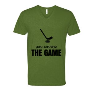 Next Level Fitted CVC V-Neck Tee Thumbnail