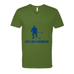 Next Level Fitted CVC V-Neck Tee Thumbnail