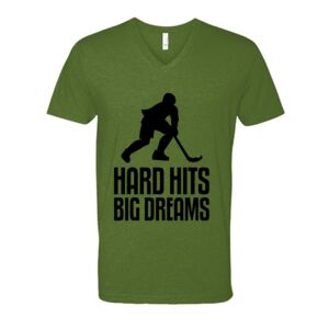 Next Level Fitted CVC V-Neck Tee Thumbnail