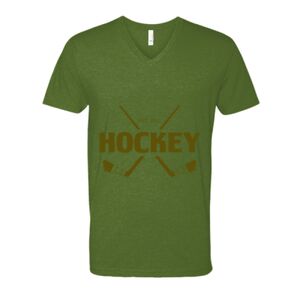 Next Level Fitted CVC V-Neck Tee Thumbnail