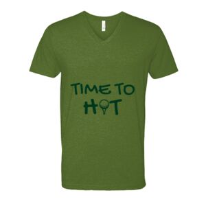 Next Level Fitted CVC V-Neck Tee Thumbnail