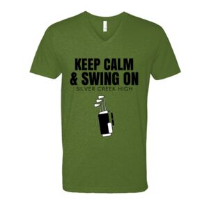 Next Level Fitted CVC V-Neck Tee Thumbnail