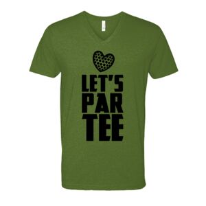 Next Level Fitted CVC V-Neck Tee Thumbnail