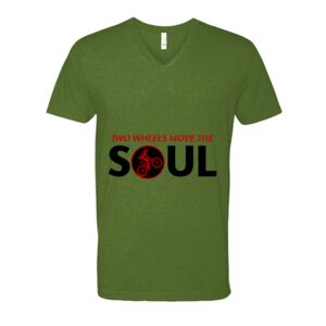 Next Level Fitted CVC V-Neck Tee Thumbnail