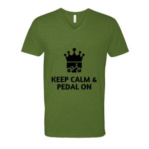 Next Level Fitted CVC V-Neck Tee Thumbnail