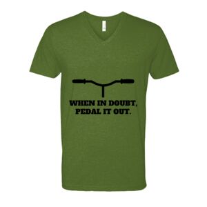 Next Level Fitted CVC V-Neck Tee Thumbnail