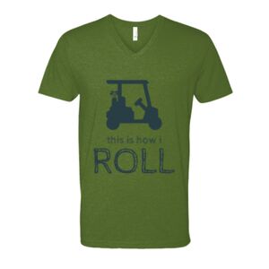 Next Level Fitted CVC V-Neck Tee Thumbnail