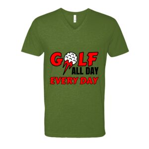 Next Level Fitted CVC V-Neck Tee Thumbnail