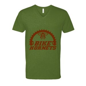 Next Level Fitted CVC V-Neck Tee Thumbnail