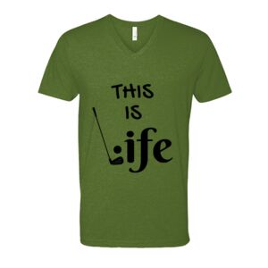 Next Level Fitted CVC V-Neck Tee Thumbnail