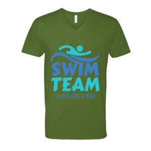 Next Level Fitted CVC V-Neck Tee Thumbnail