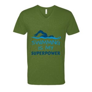 Next Level Fitted CVC V-Neck Tee Thumbnail