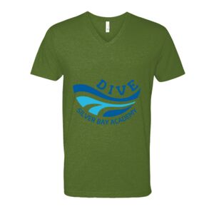 Next Level Fitted CVC V-Neck Tee Thumbnail