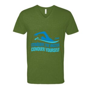 Next Level Fitted CVC V-Neck Tee Thumbnail