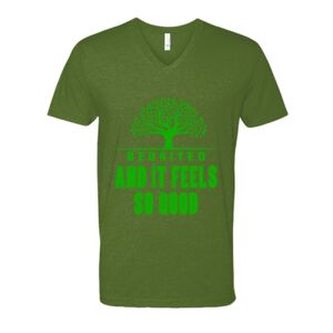 Next Level Fitted CVC V-Neck Tee Thumbnail