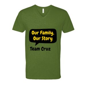 Next Level Fitted CVC V-Neck Tee Thumbnail