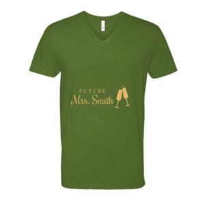 Next Level Fitted CVC V-Neck Tee Thumbnail