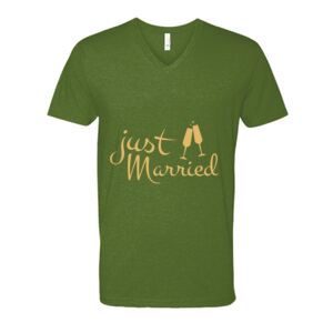 Next Level Fitted CVC V-Neck Tee Thumbnail