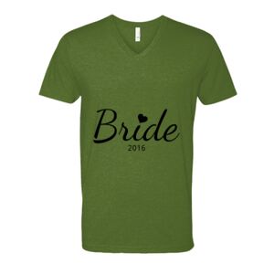 Next Level Fitted CVC V-Neck Tee Thumbnail