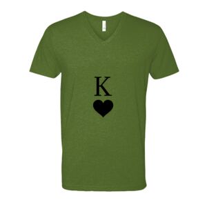 Next Level Fitted CVC V-Neck Tee Thumbnail