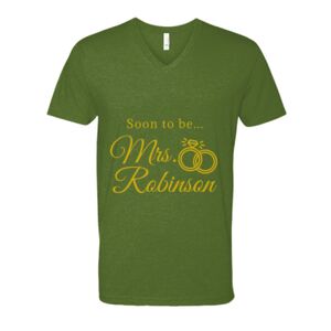 Next Level Fitted CVC V-Neck Tee Thumbnail