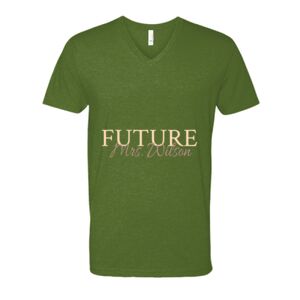 Next Level Fitted CVC V-Neck Tee Thumbnail