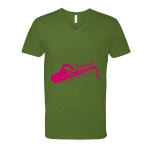 Next Level Fitted CVC V-Neck Tee Thumbnail