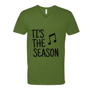 Next Level Fitted CVC V-Neck Tee Thumbnail