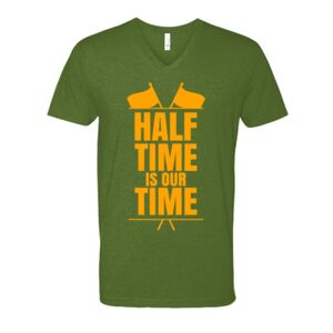 Next Level Fitted CVC V-Neck Tee Thumbnail