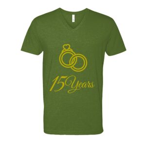 Next Level Fitted CVC V-Neck Tee Thumbnail