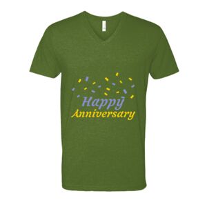 Next Level Fitted CVC V-Neck Tee Thumbnail