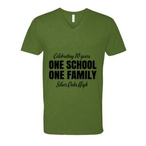 Next Level Fitted CVC V-Neck Tee Thumbnail