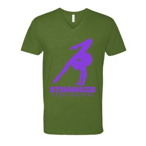 Next Level Fitted CVC V-Neck Tee Thumbnail