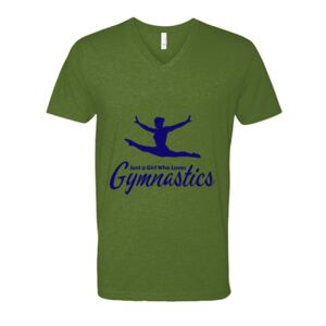 Next Level Fitted CVC V-Neck Tee Thumbnail