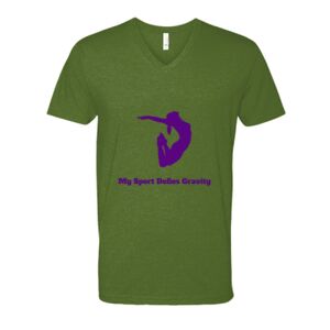 Next Level Fitted CVC V-Neck Tee Thumbnail