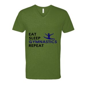 Next Level Fitted CVC V-Neck Tee Thumbnail