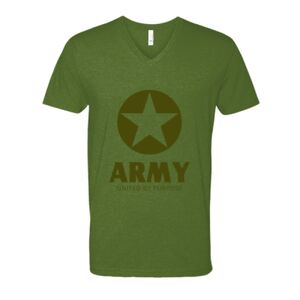 Next Level Fitted CVC V-Neck Tee Thumbnail