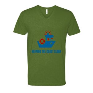 Next Level Fitted CVC V-Neck Tee Thumbnail
