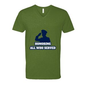 Next Level Fitted CVC V-Neck Tee Thumbnail