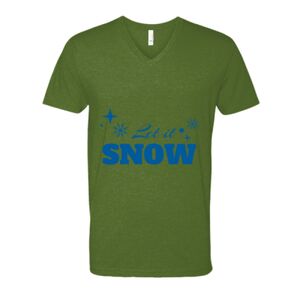 Next Level Fitted CVC V-Neck Tee Thumbnail