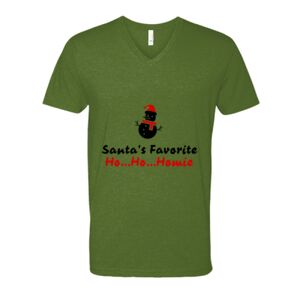 Next Level Fitted CVC V-Neck Tee Thumbnail