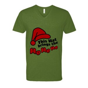 Next Level Fitted CVC V-Neck Tee Thumbnail